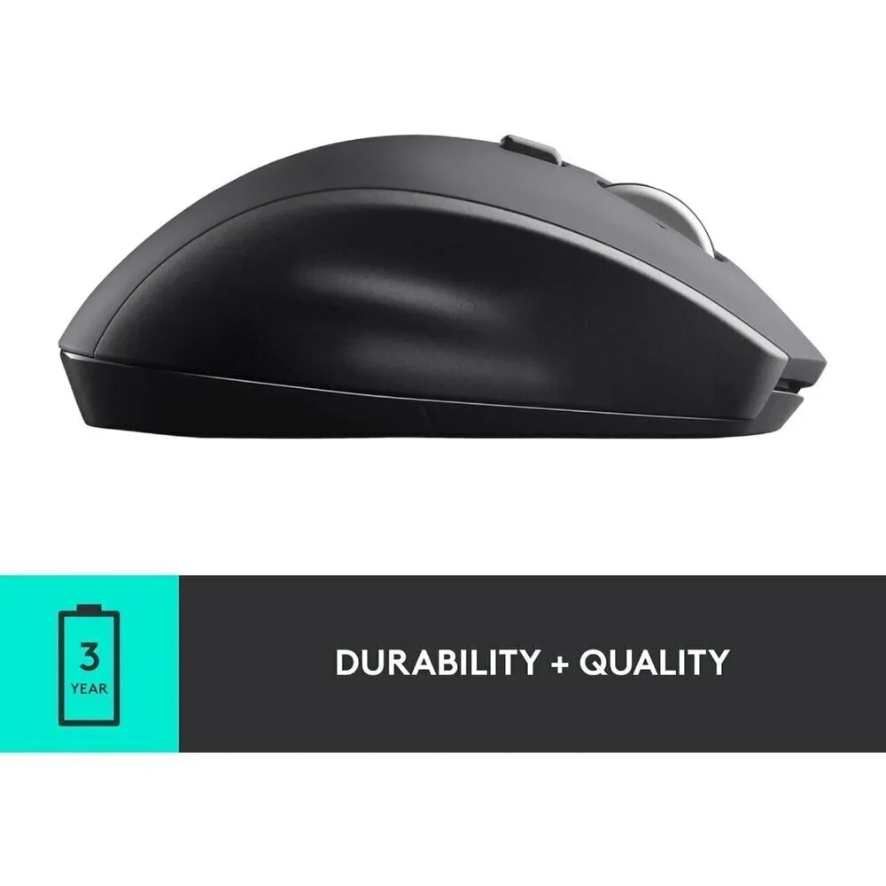 ✨Mouse Marathon Wireless 2.4 GHz Receiver 3-Year Battery Compatible with Laptop